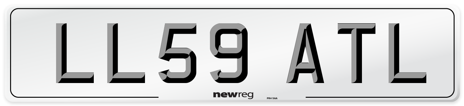 LL59 ATL Number Plate from New Reg
